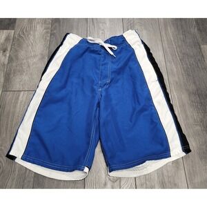 Mens Joe Boxer Swim Trunks Size S Blue
